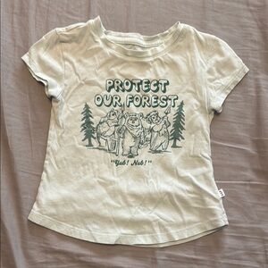 Gap Kids Star Wars Graphic Tshirt - Protect Our Forest - Size XS